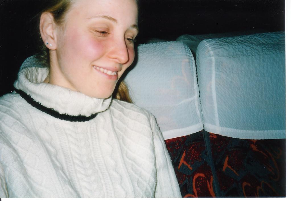 Kristina im Bus.JPG